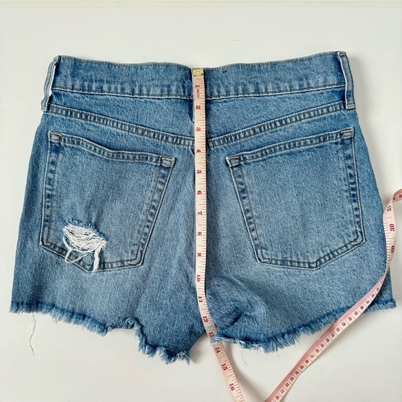 GAP High-Rise Denim Jorts Blue 27 (4R) 3” Inseam - Picture 4 of 7